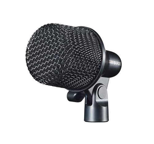 Shure Nexadyne 2 Kick Drum Microphone with Revonic Technology - Supercardioid Dynamic Mic for Pro Performance, Enhanced Frequency Range & Noise Reduction, Dual-Engine Transducers (NXN2) | Supercardioid Dynamic Mic for Pro Performance, Enhanced Frequency R