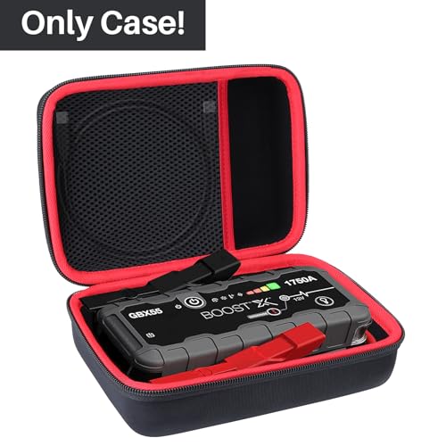 Lebakort Storage Case Compatible with Boost X GBX55 1750A 12V UltraSafe Portable Lithium Jump Starter - size: for Boost X GBX55