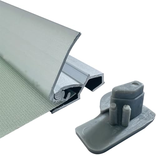 Heavy-Duty 36''x 80'' Retractable Banner Stand Roll Up Banner Stand Advertising Display Stand with Padded Canvas Bag
