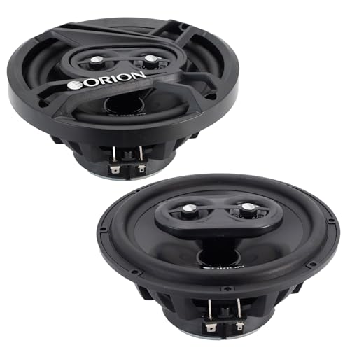 ORION Cobalt CB653 6.5" 3-Way Coaxial Car Speakers, 240W Pair | 3-Way Full Range Audio, Polypropylene Cone, Butyl Rubber Surround, Enhanced Bass - style: 6.5" 240 Watts