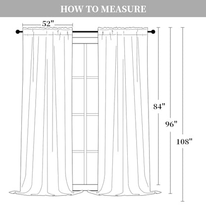Yakamok Dark Green Room Darkening Velvet Curtains 96 Inch Living Room | Luxury soft velvet, 2 panels 52x96 inch,bedroom study, window drapes rod pocket,light blocking,Thermal Insulated - color: Dark Green, size: 52"W x 96"L (Pack of 2)