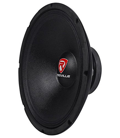 Rockville RVP15W4 1000W Peak / 500W RMS 15" Raw DJ Subwoofer 4 Ohm, 51oz Magnet, 2.5" CCAW Voice Coil, 100dB Sensitivity, Durable Steel Basket, for DJs and Live Events | 1000W Peak, 500W RMS, Replacement Woofer, 2.5" CCAW Voice Coil, Banana Plug Terminals