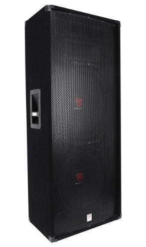 Rockville RSG15.28 3-Way Dual 15" Passive DJ PA Loudspeaker, 8 Ohm - style: Dual 15" - 8 Ohm