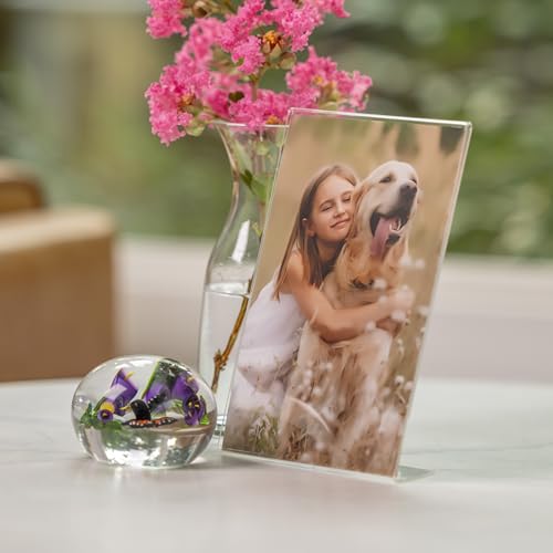 Set of 12 Snap - 4"x6" Clear Acrylic Self Standing Photo Frames - Perfect for Showcasing Memories in Style - Versatile and Durable Design for Home or Office Décor - Rectangular TableTop - Single Picture Frame