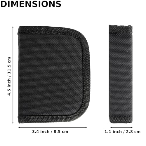 Military Survival Sewing Kit Portable Sewing Kit with Buttons for Men/Women | Small Repair Tools with Zipper Closure in Durable Nylon Case for Travel Field Emergency, Mini Pocket Travel Sewing Kit - color: Black