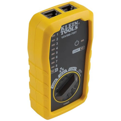 Klein Tools VDV500-705 Wire Tracer Tone Generator and Probe Kit for Ethernet, Internet, Telephone, Speaker, Coax, Video, and Data Cables RJ45, RJ11, RJ12 - style: Tone & Probe Test and Trace Kit
