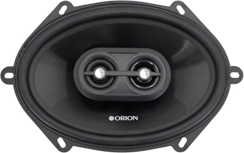 ORION Cobalt CB683 6x8 3-Way Coaxial Car Speakers, 280W Pair | 3-Way Full Range Audio, Polypropylene Cone, Butyl Rubber Surround, Enhanced Bass - style: 6x8" 280 Watts
