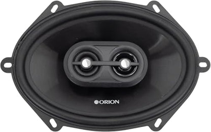 ORION Cobalt CB683 6x8 3-Way Coaxial Car Speakers, 280W Pair | 3-Way Full Range Audio, Polypropylene Cone, Butyl Rubber Surround, Enhanced Bass - style: 6x8" 280 Watts