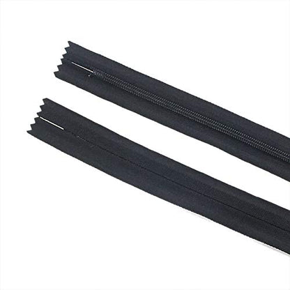 Leekayer Invisible Nylon Coil Zipper,Clothing Zipper,DIY Sewing Tool Craft | Leekayer Invisible Nylon Coil Zipper,Clothing Zipper,DIY Sewing Tools for Craft (24 inch,Black) 20 Pcs - color: Black, size: 24inch-20PCS