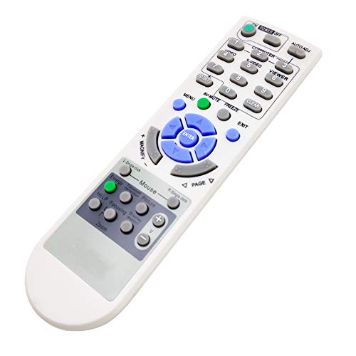 RD-443E/ RMT-PJ30 Projector Remote Control Replacement | [INTECHING Make] For use with NEC NP110, NP115, NP1200, NP210, NP215, NP216, NP2200, NP3200, NP43, NP54, NP63, NP64, V230, V2 - style: 7N900881