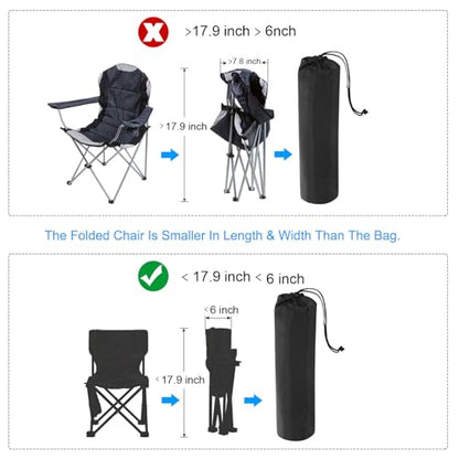 PATIKIL 17x6 Inch Ultra Mini Tripod Monopod Case Bag, 2 Pack Nylon Foldable Tripod Carrying Case Storage Bag with Shoulder Strap for Outdoor Travel Camping, Black - size: 17x6 Inch