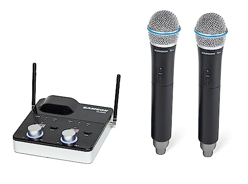 SAMSON Concert 288m Handheld Dual-Channel Wireless System (Band K) - style: Dual-Channel K Band