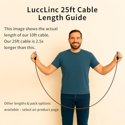25ft XLR Cables 4 Pack, Braided Durable Male to Female Cords, OFC Shielded and Balanced Microphone Cable for Events Podcast - size: 25 Feet, style: 4 Pack