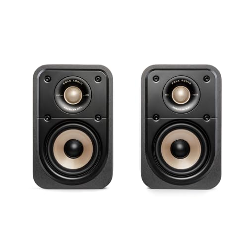 Polk Audio Signature Elite ES10 Surround Speakers, Pair, Elegant White - color: White, size: ES10