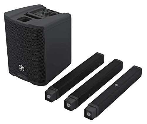 Audiosavings Bundle:(1) Mackie SRM-Flex 1300w Portable Line Array DJ Speaker PA System w/Sub+Carry Bag Bundle with (1) Rockville GigMate DJ/Musician Aluminum Trolley Transport Hand Truck (Items 2)