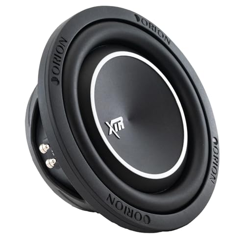 ORION XTR8SWD2 XTR Series 8" Shallow Subwoofer, 1200W, Dual 2 Ohm | 1200W Max, 300W RMS, Dual 2" Voice Coil, UV-Coated Cone, NBR Surround, Free Air, OEM Replacement - style: 8" - DUAL 2 OHM
