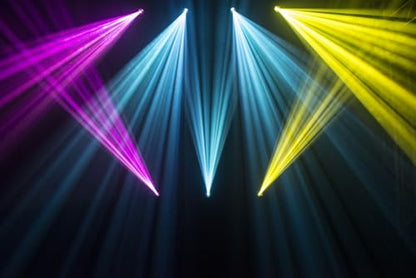 Audiosavings Bundle: (2) Chauvet DJ Intimidator Hybrid 251SR Moving Head Beam, Spot, Wash, GOBO DMX Light (2 Items)