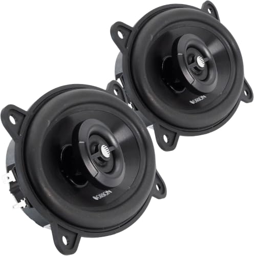 ORION Cobalt CB462 4x6 2-Way Coaxial Car Speakers, 160W Pair | Full Range Audio, Polypropylene Cone, Butyl Rubber Surround, Easy Installation - style: 4x6" 160 Watts