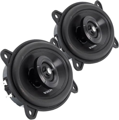 ORION Cobalt CB462 4x6 2-Way Coaxial Car Speakers, 160W Pair | Full Range Audio, Polypropylene Cone, Butyl Rubber Surround, Easy Installation - style: 4x6" 160 Watts