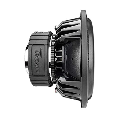 Timpano 12 Inch Subwoofer D4 2500 Watts Max Power Dual 4 Ohm, 12 Subwoofer Speaker 23.5 mm High Xmax, TPT-T2500-12 D4, 3 in Voice Coil, Competition Sub Woofer for Car Audio Systems (Single) - size: 12 Inch - Dual 4 Ohm