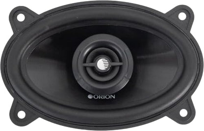 ORION Cobalt CB462 4x6 2-Way Coaxial Car Speakers, 160W Pair | Full Range Audio, Polypropylene Cone, Butyl Rubber Surround, Easy Installation - style: 4x6" 160 Watts