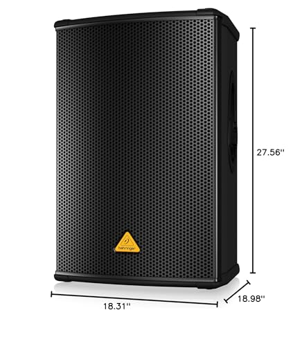 Behringer Eurolive Professional B1520 Pro High- Performance 1,200 Watt 15" Pa Loudspeaker / Floor Monitor