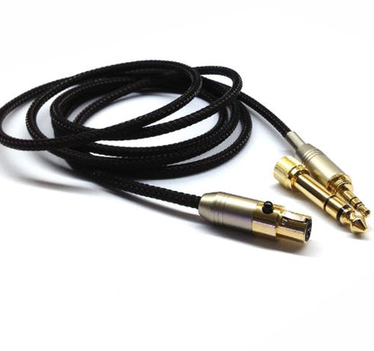 NewFantasia Replacement Audio Upgrade Cable Compatible with AKG K240, K240S, K240MK II, Q701, K702, K141, K171, K181, K271s, K271 MKII, M220, Pioneer HDJ-2000 Headphones 1.2meters/4feet - size: 1.2m