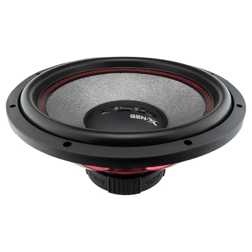 DS18 GEN-X154D Subwoofer in Black - 4 Layer Black Aluminum Voice Coil, 15", 1,100W Max Power, 500W RMS, Dual 4 Ohms, DVC - Powerful Car Audio Bass Speaker (1 Speaker) - style: 15-Inch