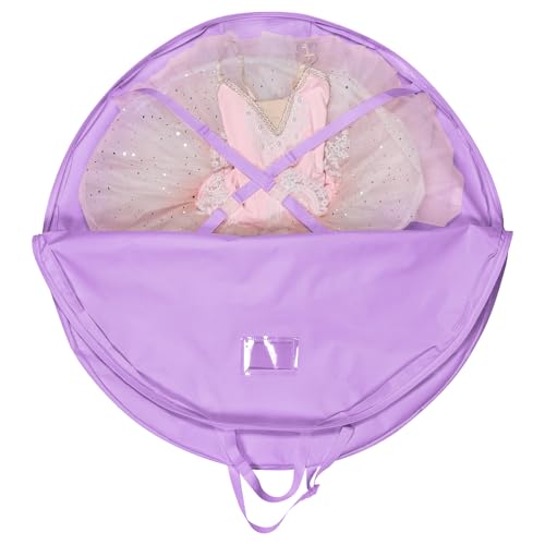 Univivi 40 Inch Kids Tutu Garment Bag, Dance Costume Storage Bag, Purple - color: Purple, size: 40 Inch
