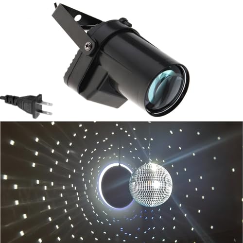 Disco Ball Light, Palujorty 5W Pinspot Light in for Mirror Ball Party - size: 1 mini pinspot
