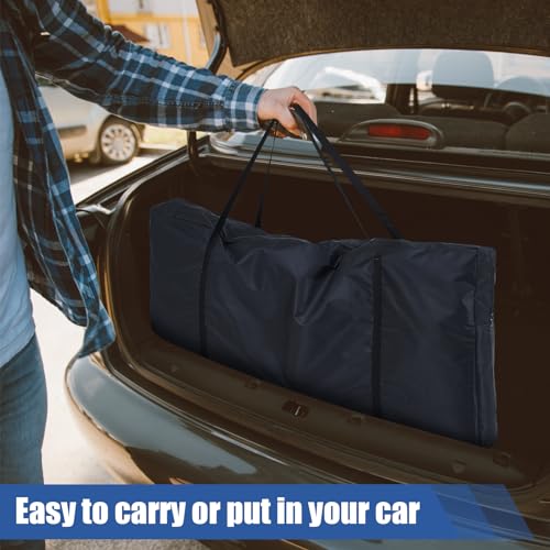Huhumy DJ facade Carry Bag 50 x 29.5 x 5.7 Inch 1680d Oxford Cloth DJ Booth Facade Panel Carrying Bag Black Portable Equipment Case Reinforced Replacement - size: 50 x 29.5 x 5.7 Inch