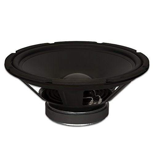 Goldwood GW-1244 Rubber Surround 12" Woofer 290 Watt 4ohm Replacement Subwoofer Speaker - style: 4-Ohm Impedance
