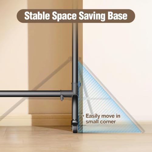 EMART 10 x7.5ft Rolling Backdrop Stand with Wheels, Adjustable and Moveable