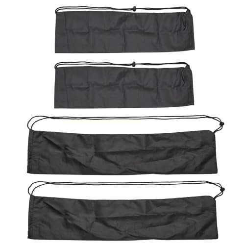 4 Pack Tripod Carrying Case Bag with Drawstring Portable Compact Dust Cover Storage Organizer Sleeve Pouch for Light Stand Monopod Umbrella Microphone Boom Bar Camera Studio Gear 17'' + 30''