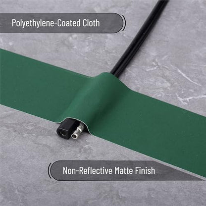 Bates- Gaffers Tape 2 Inch x 23 Yards, Gaffer Tape 2 Inch, Polyethylene-Coated Cloth, Non-Reflective, No Residue - color: Green, size: 2 Inch x 23 Yards