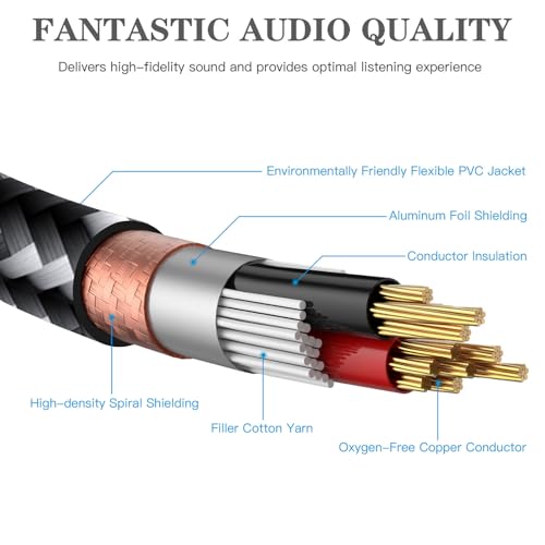 3 Pin XLR to RJ45 Adapter 1 Pair, XLR Male/Female to RJ45 Extension Cable, CAT5 Ethernet to DMX512 Cable for DMX Controller, Stage Lighting, Mixer, 1Ft