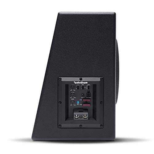 Rockford Fosgate Punch P300-10 Amplified 10" Subwoofer in Enclosure | All-in-One, Single Sub, Sealed and Powered by an Internal 300-Watt Amplifier - size: 10 Inches