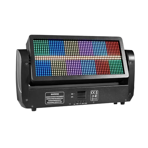 JUNMAN 400W RGBW Led Moving Head Strobe Light DJ Disco Stage Lights