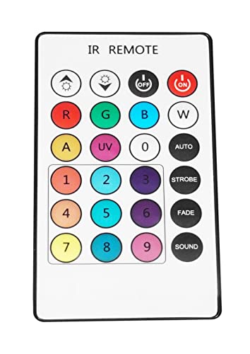 Rockville RockWedge LED 54W RGBWA+UV Rechargeable Wireless DMX Par Light | Built-In 7500mAh Rechargeable Battery, Up to 36 Hours Single Color Runtime, 4 Hour Recharge, 6 or 10 Channel DMX, White - color: White