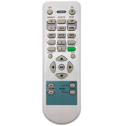 RD-445E Projector Remote Control Replacement | [INTECHING Make] For use with NEC NP300, NP305, NP310, NP40, NP400, NP405, NP41, NP410, NP410W, NP50, NP500, NP500W, NP510, N - style: RD-445E