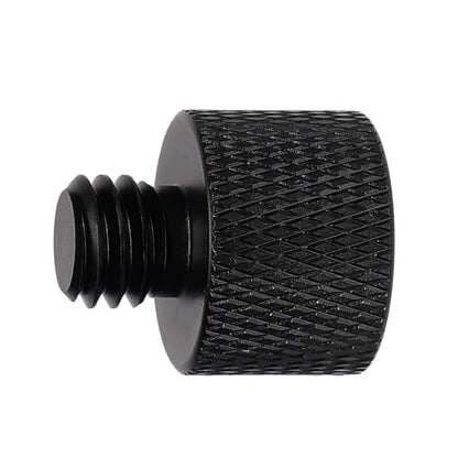 SAVITA 2pcs Mic Foot Adapter, 3/8 Male to 5/8 Female Tripod Screw Thread Adapter Accessories for Camera Monitor Microphone Stand Mount - size: 5/8 à 3/8