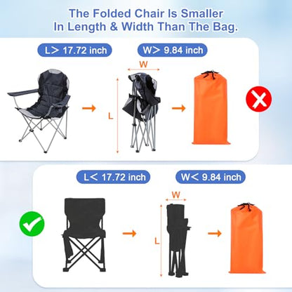 18 x 10 Inch Tripod Monopod Case Bag, Oxford Cloth Foldable Tripod Carrying Case Bag with Drawstring, Fits Speaker/Light Stand/Studio/Outdoor/Travel/Camping, Orange - size: 18x10 Inch