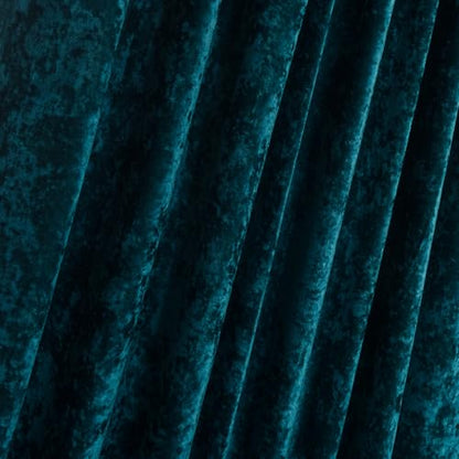 Dark Teal Velvet Curtains - Room Darkening Curtain 84 Inches Long for Bedroom & Living Room, Luxury Look, Rod Pocket Design, (2 Panels), 52W x 84L, Peacock Blue - color: Peacock, size: 52"W x 84"L (Pack of 2)