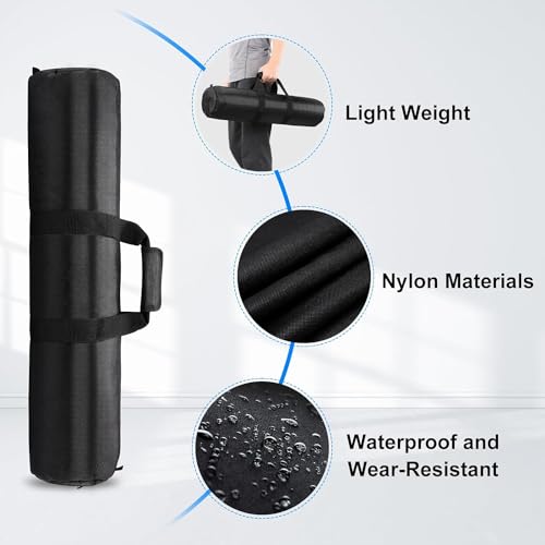 32x5x5 inch/80x13x13cm Tripod Carrying Case Heavy Duty Oxford Photographic Package Bag with Shoulder Strap Padded for Light Stand, Tripods, Monopods, Umbrellas, Softbox, Boom Stands - size: 32x5x5 inch