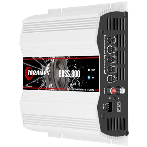 Taramps BASS 800 2 Ohms 800W RMS Monoblock Subwoofer Car Audio Amplifier