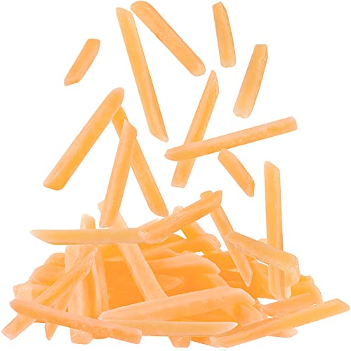 Zhanmai 30 Pieces Fake French Fries Play Food, PVC Kitchen Toy Props