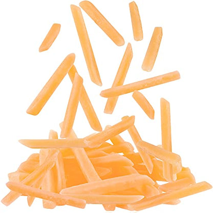 Zhanmai 30 Pieces Fake French Fries Play Food, PVC Kitchen Toy Props