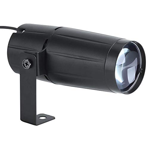 LED Beam Spotlight, 3W Mini Stage Light Pinspot Light for DJ Disco Events Birthday Party Wedding Dance Bar, US Plug 110V