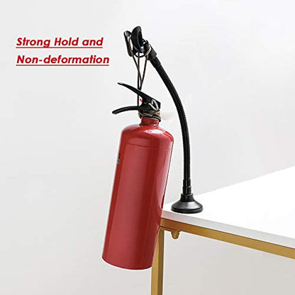 HONSETY 6" Microphone Gooseneck, Multifunction DIY Universal Metal Hose, Black - color: Black, size: 6 Inch