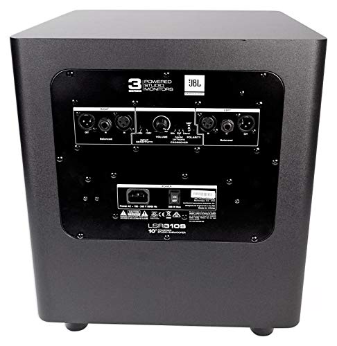JBL Professional LSR310S - Studio Monitor Subwoofer, 10-Inch, Black - style: Subwoofer